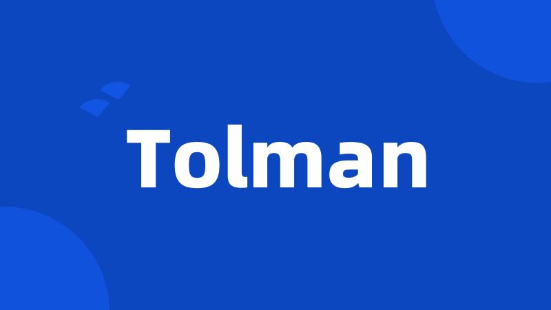 Tolman