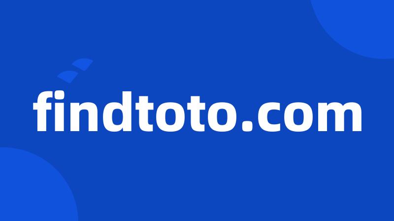 findtoto.com