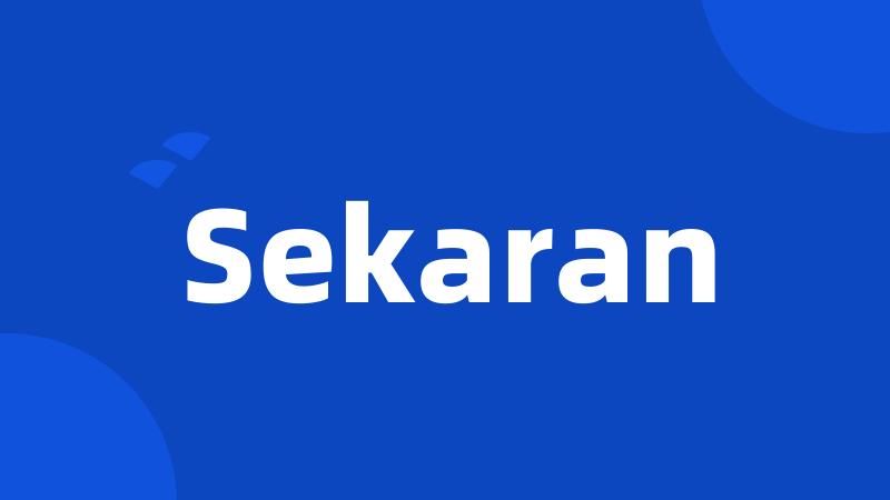 Sekaran