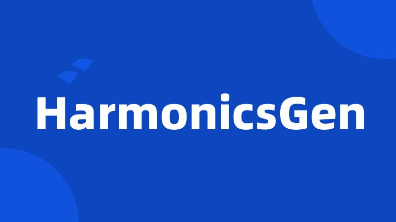 HarmonicsGen