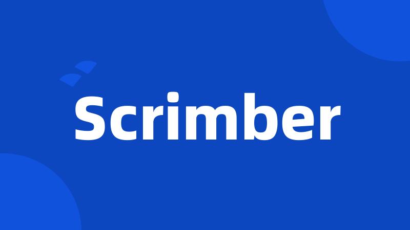 Scrimber