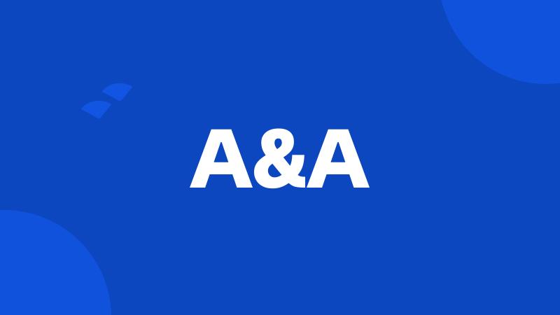 A&A