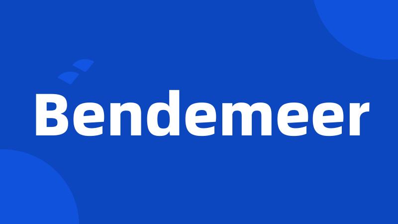 Bendemeer