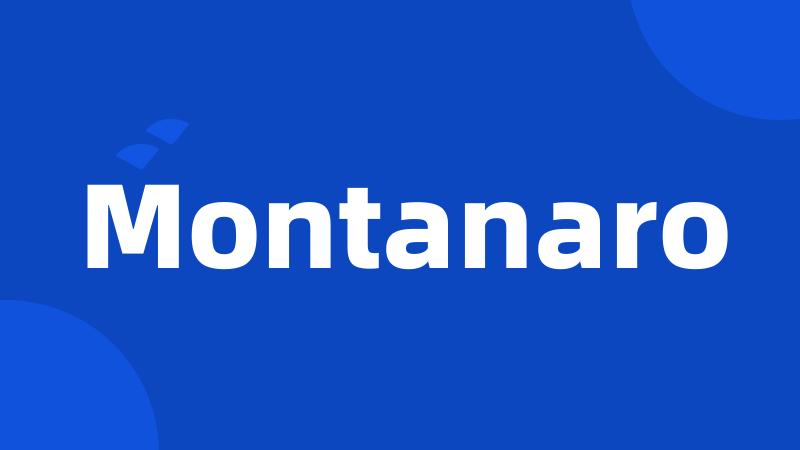 Montanaro