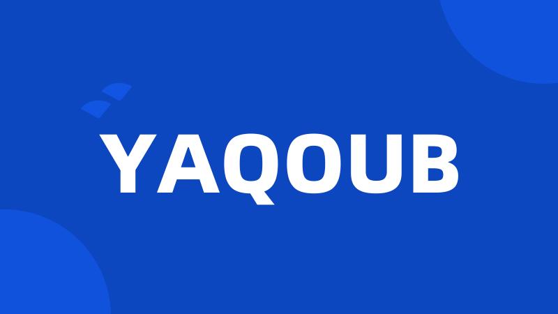 YAQOUB