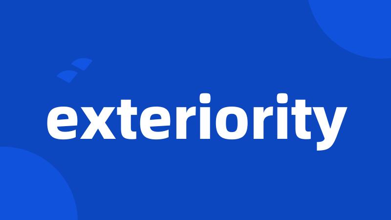 exteriority