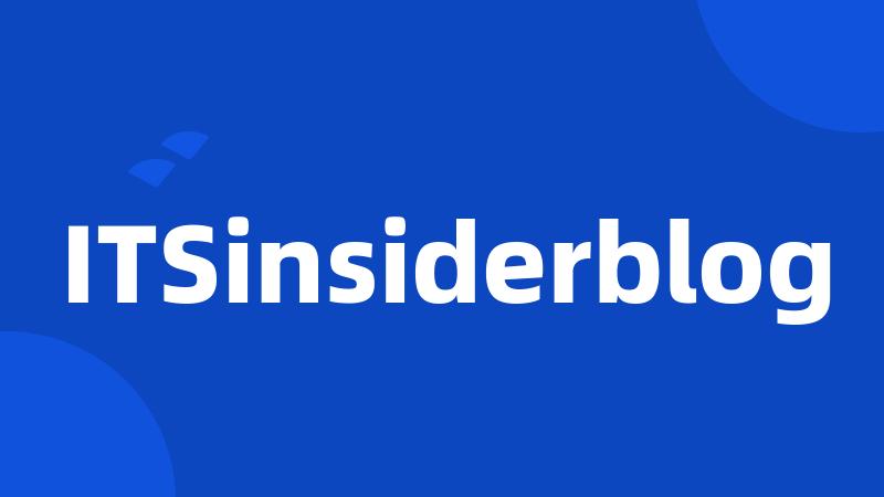 ITSinsiderblog