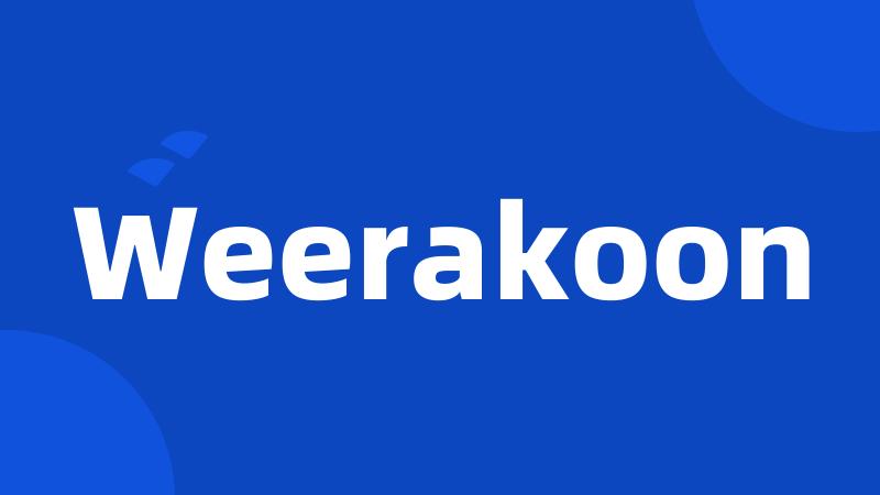 Weerakoon