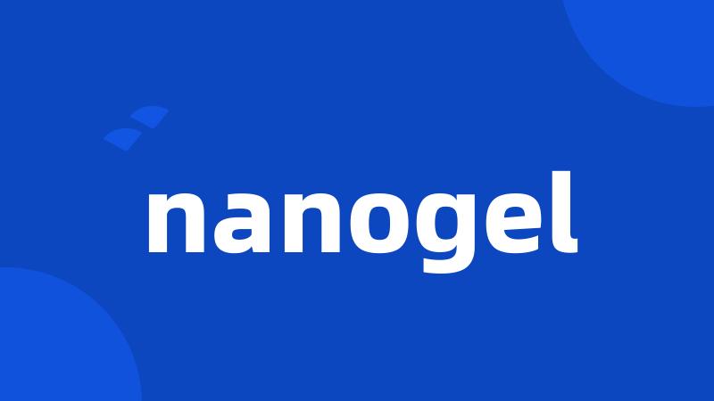 nanogel