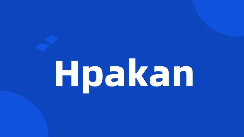 Hpakan