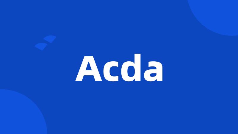 Acda