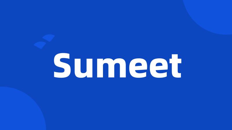 Sumeet