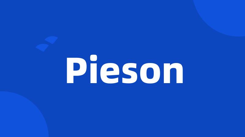 Pieson