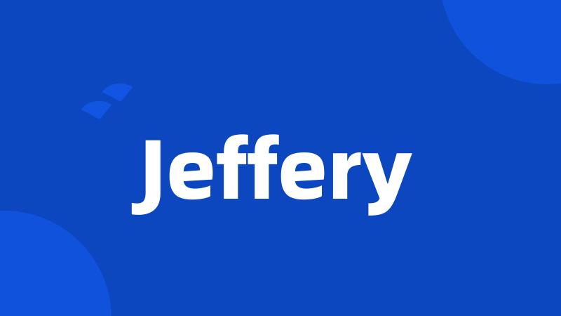 Jeffery