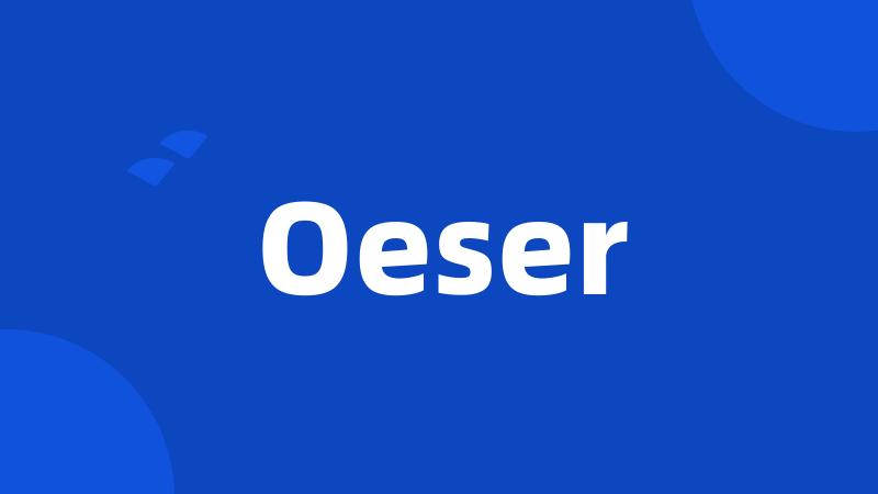 Oeser