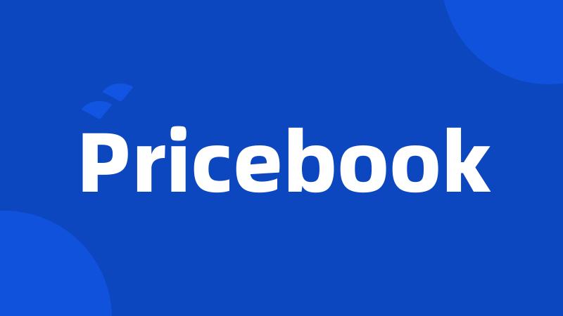 Pricebook