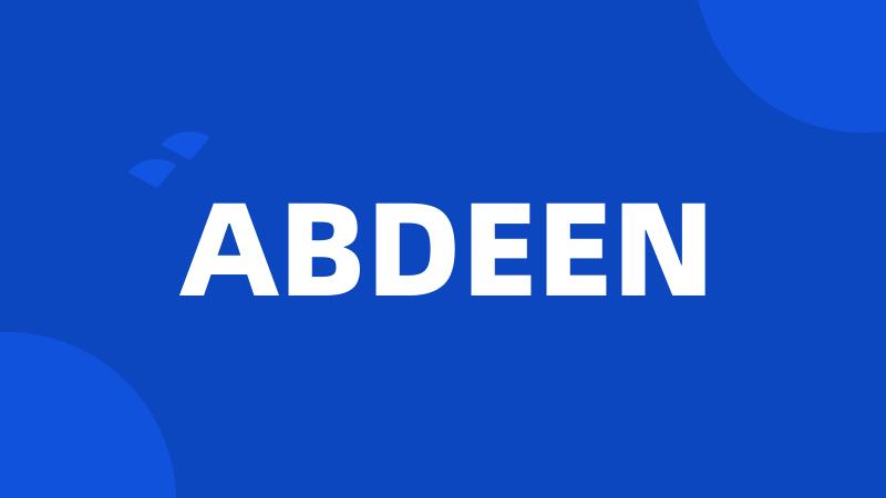 ABDEEN