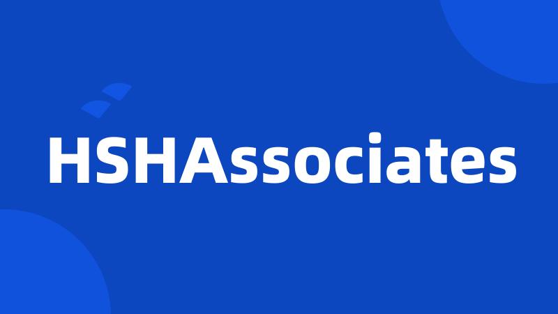 HSHAssociates