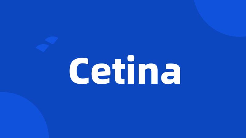 Cetina