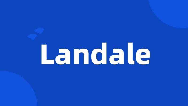 Landale