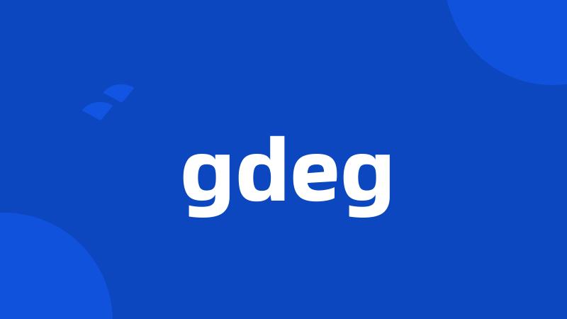 gdeg