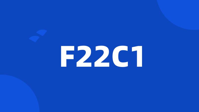 F22C1