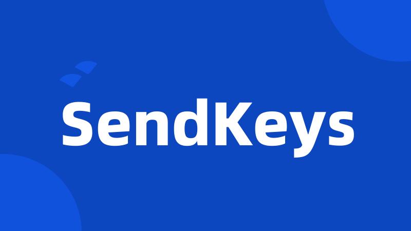 SendKeys