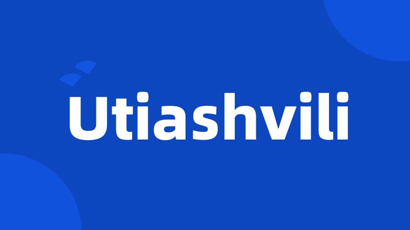 Utiashvili