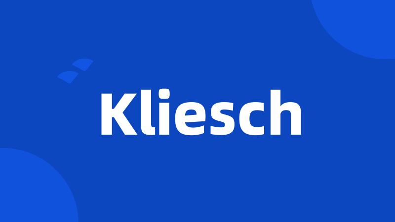 Kliesch