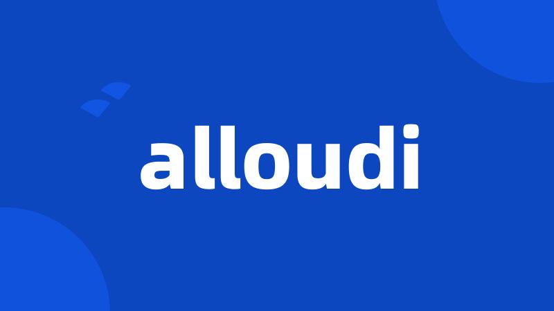 alloudi