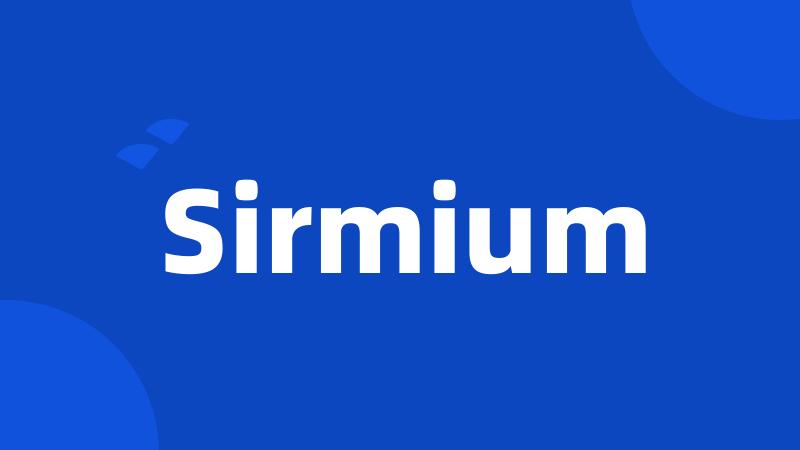 Sirmium