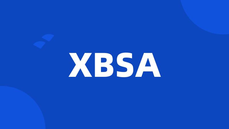 XBSA