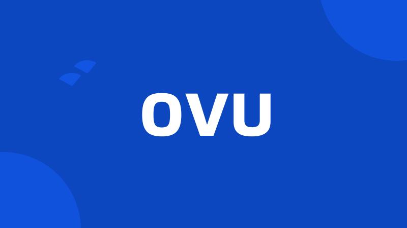 OVU