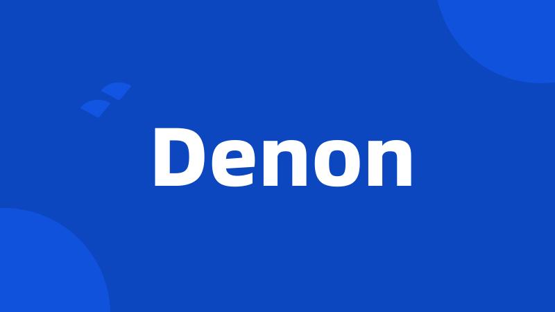 Denon