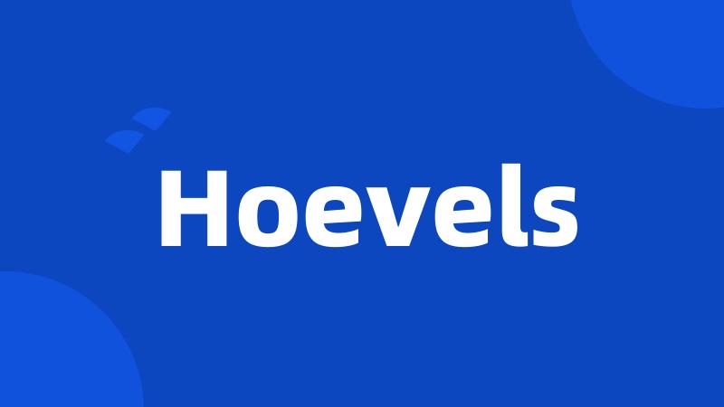 Hoevels