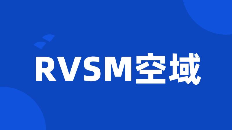 RVSM空域