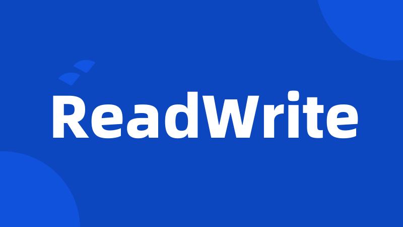 ReadWrite