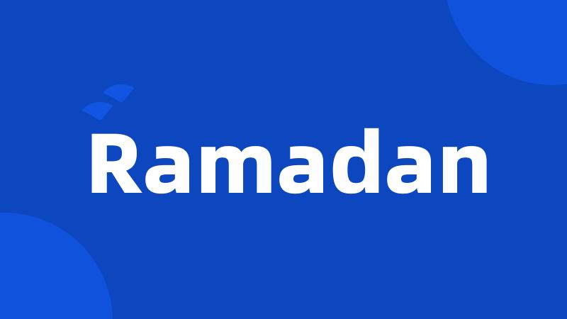 Ramadan