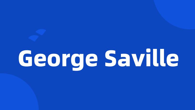 George Saville