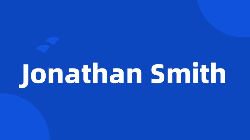 Jonathan Smith