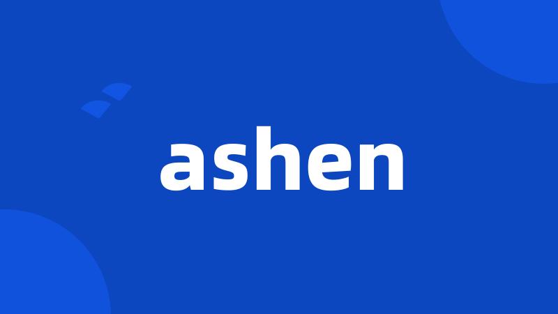 ashen