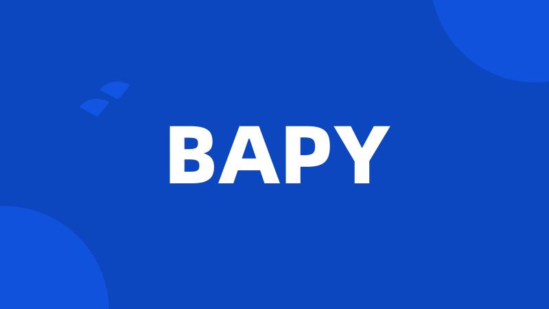 BAPY