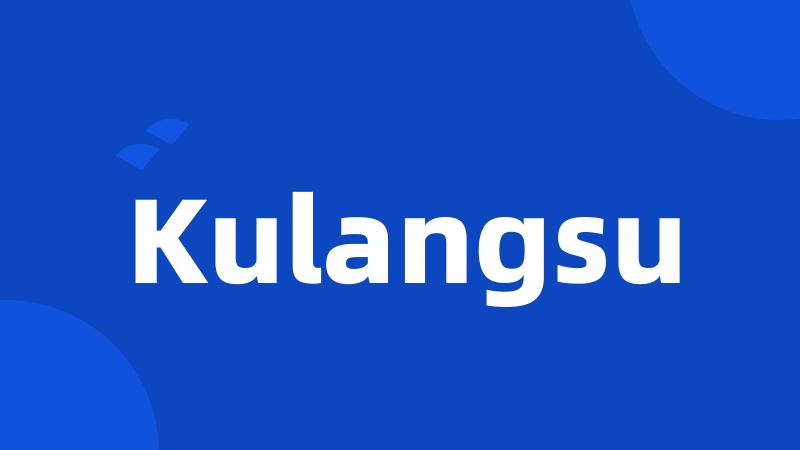 Kulangsu