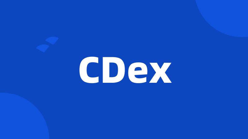 CDex