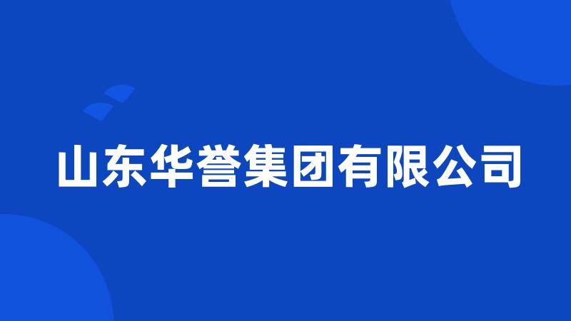 山东华誉集团有限公司