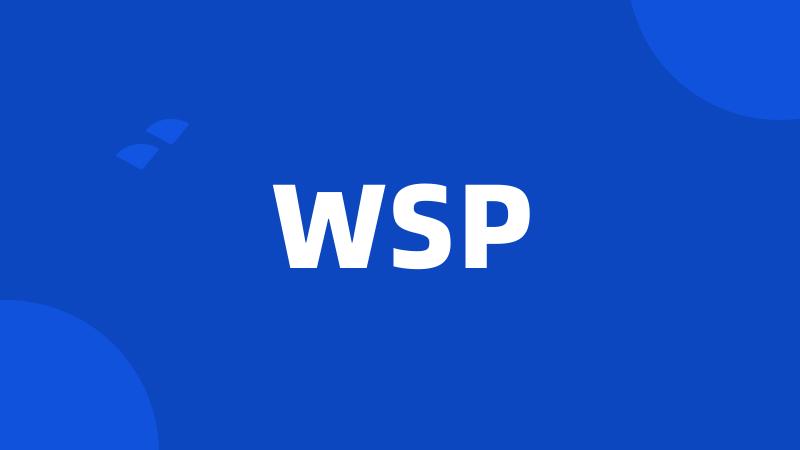 WSP