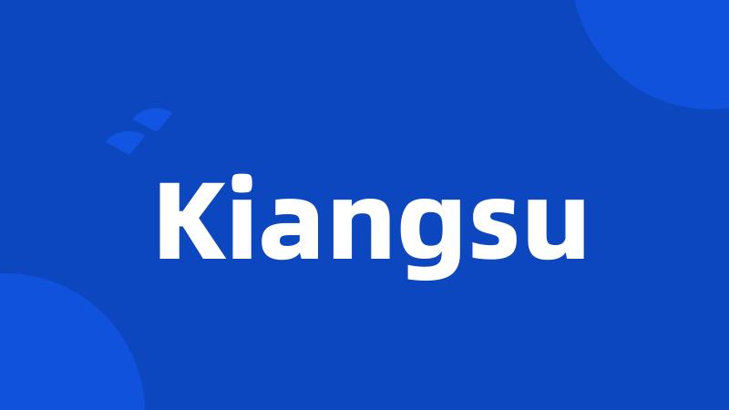 Kiangsu