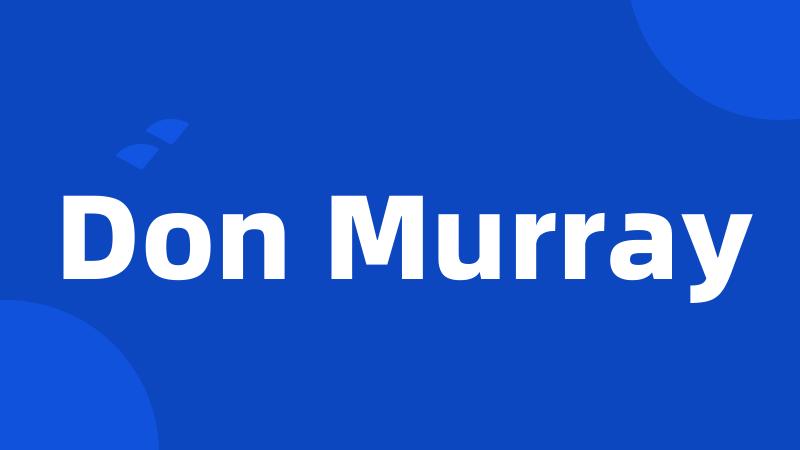 Don Murray