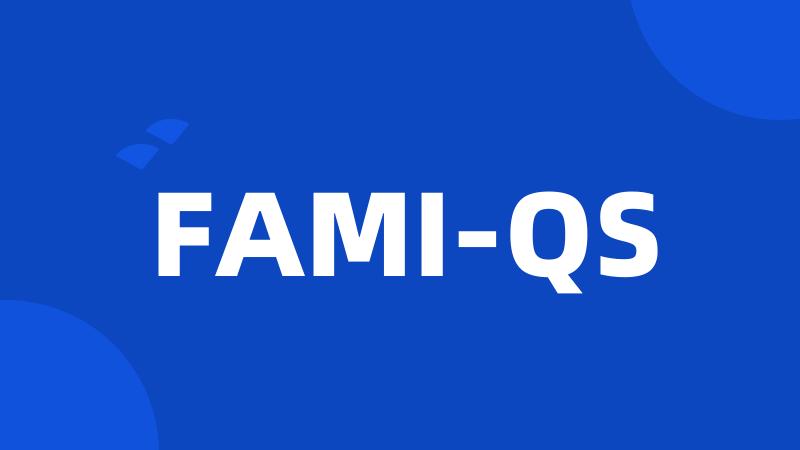 FAMI-QS