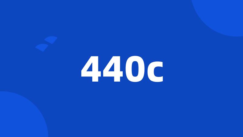 440c